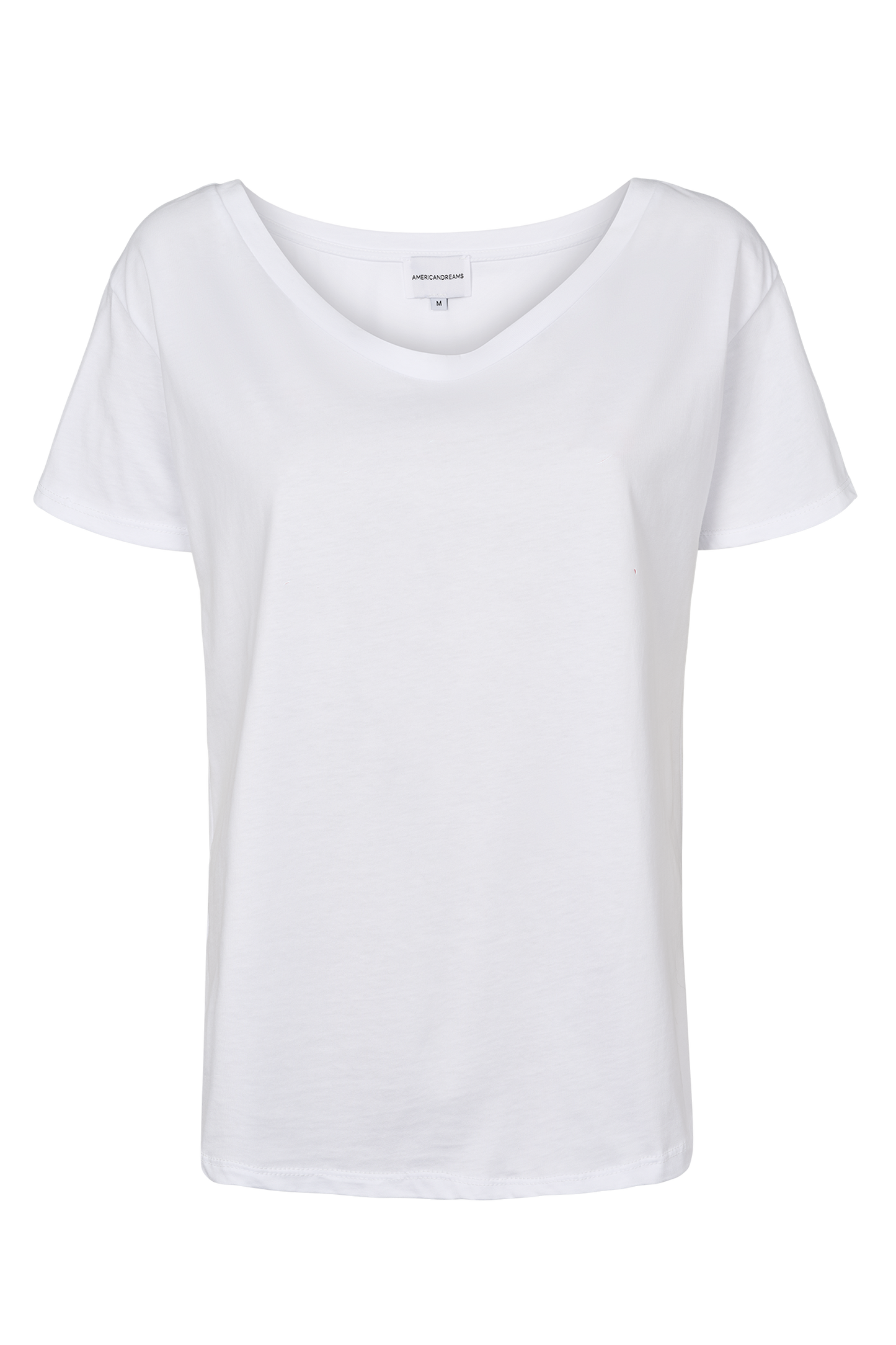 T-shirt White Not Your Baby Back Black Letters