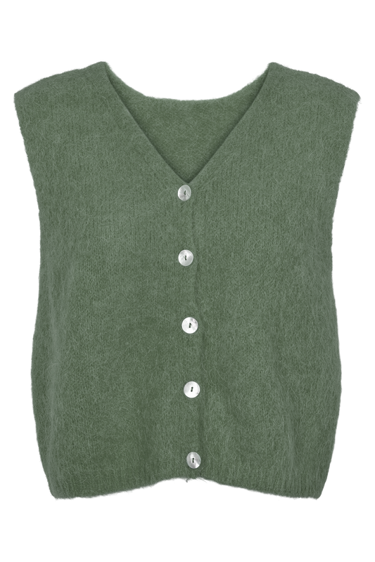 Telma Vest Dusty Green