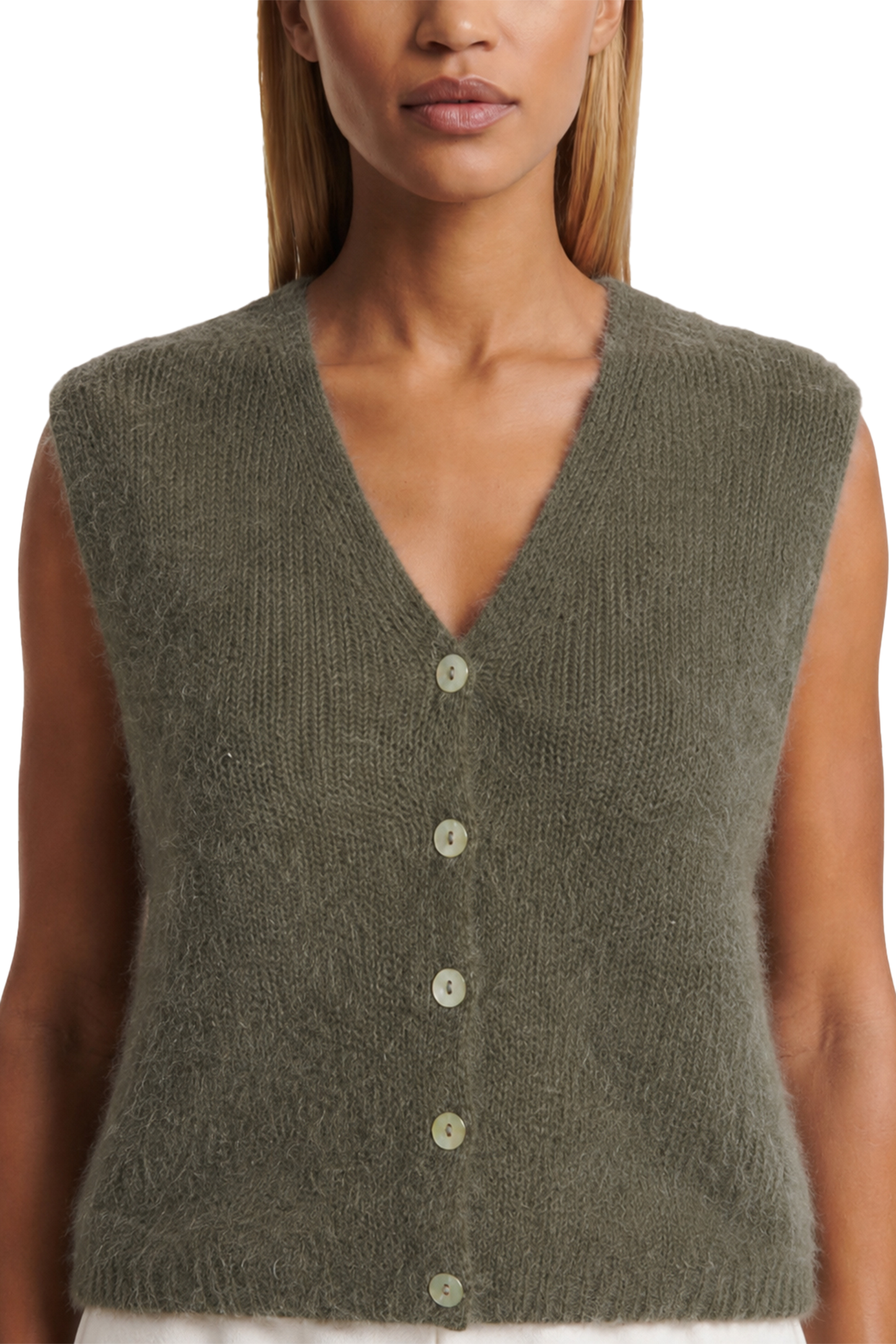 Telma Vest Dark Taupe