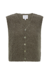 Telma Vest Dark Taupe