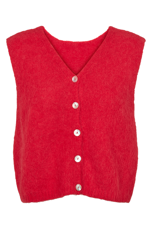 Telma Vest Lipstick Red
