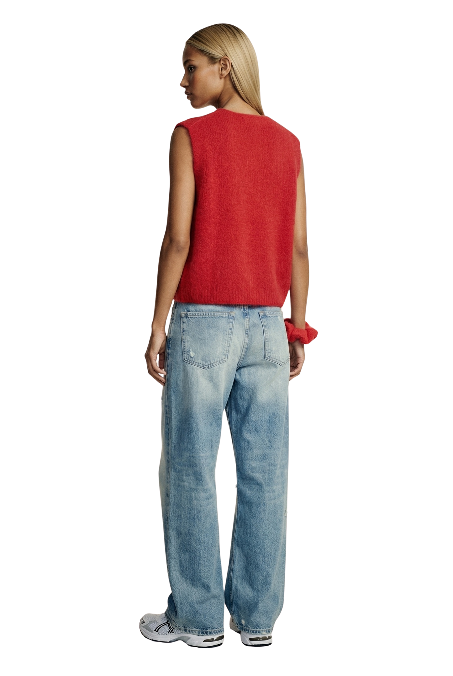 Telma Vest Lipstick Red