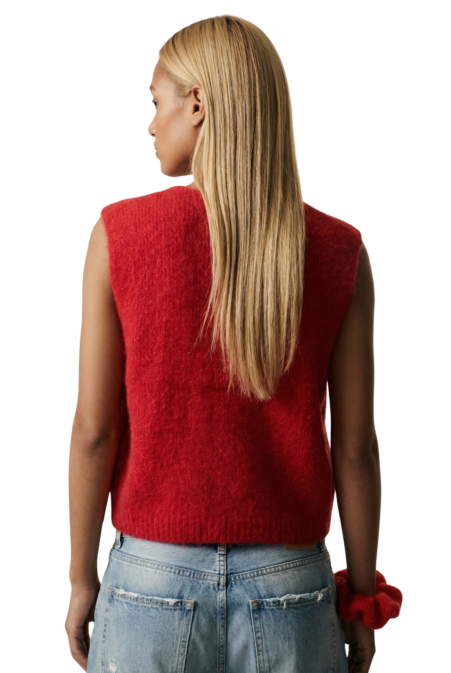 Telma Vest Lipstick Red