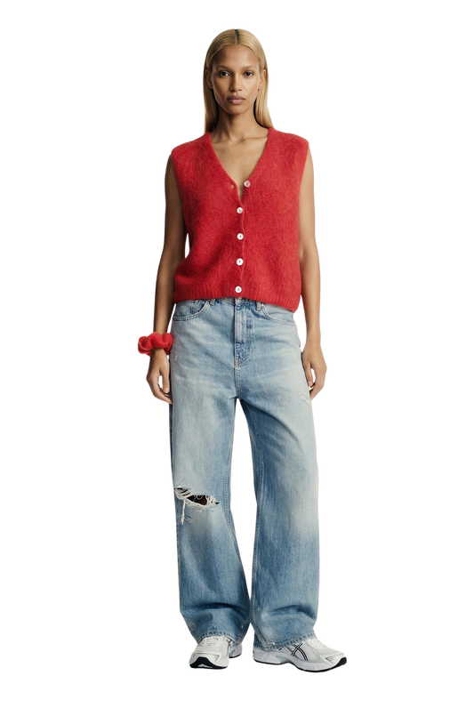 Telma Vest Lipstick Red