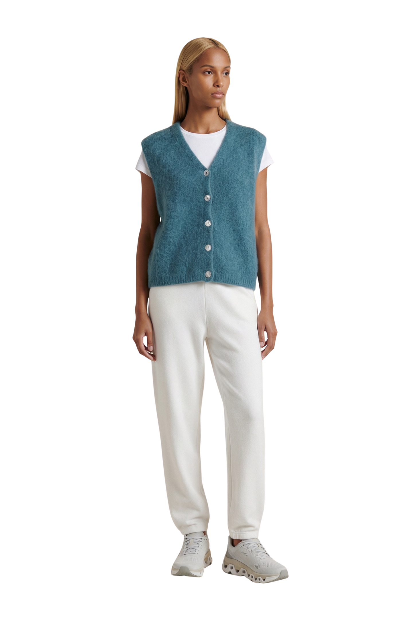 Telma Vest Teal Blue