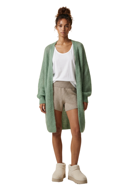 Tenna Cardigan Dusty Green