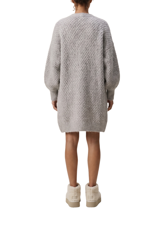 Tenna Cardigan Light Grey Model