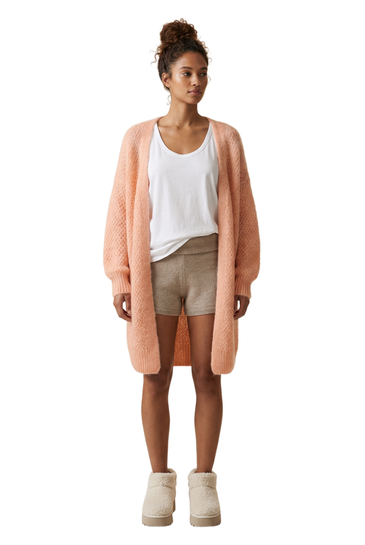 Tenna Cardigan Peach