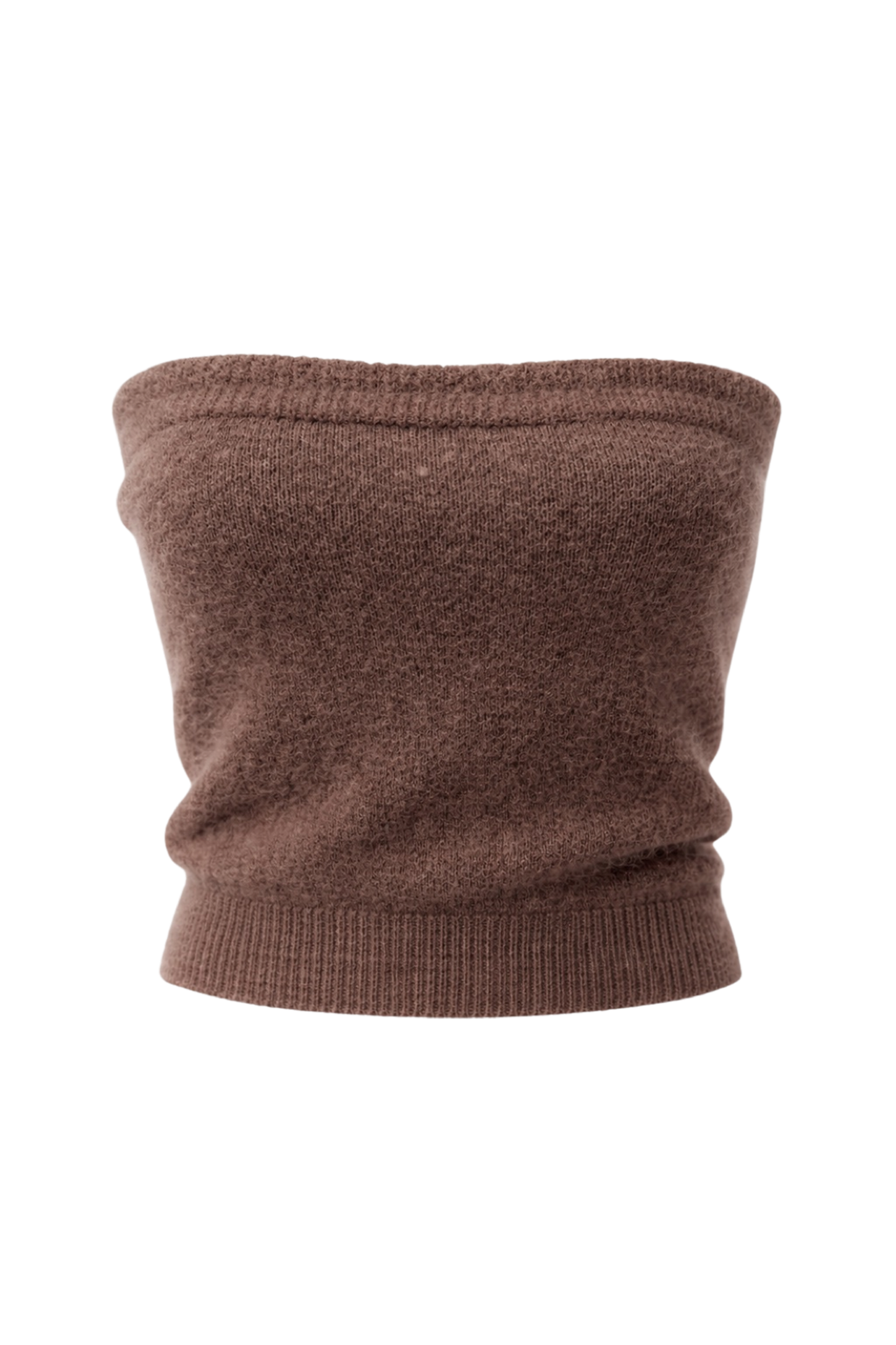 Tessi Bandeau Alpaca Top Cocoa