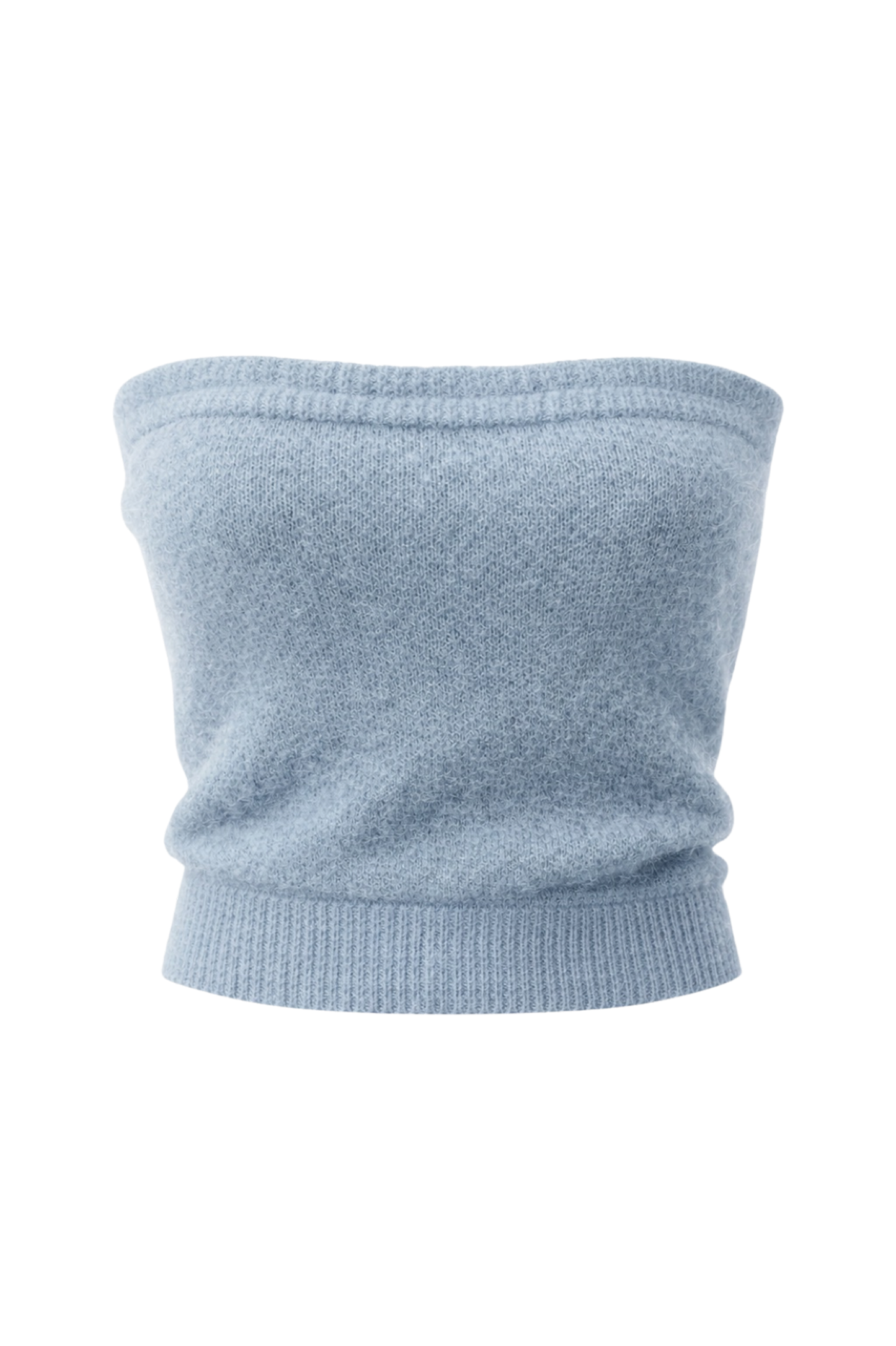 Tessi Bandeau Alpaca Top Light Blue