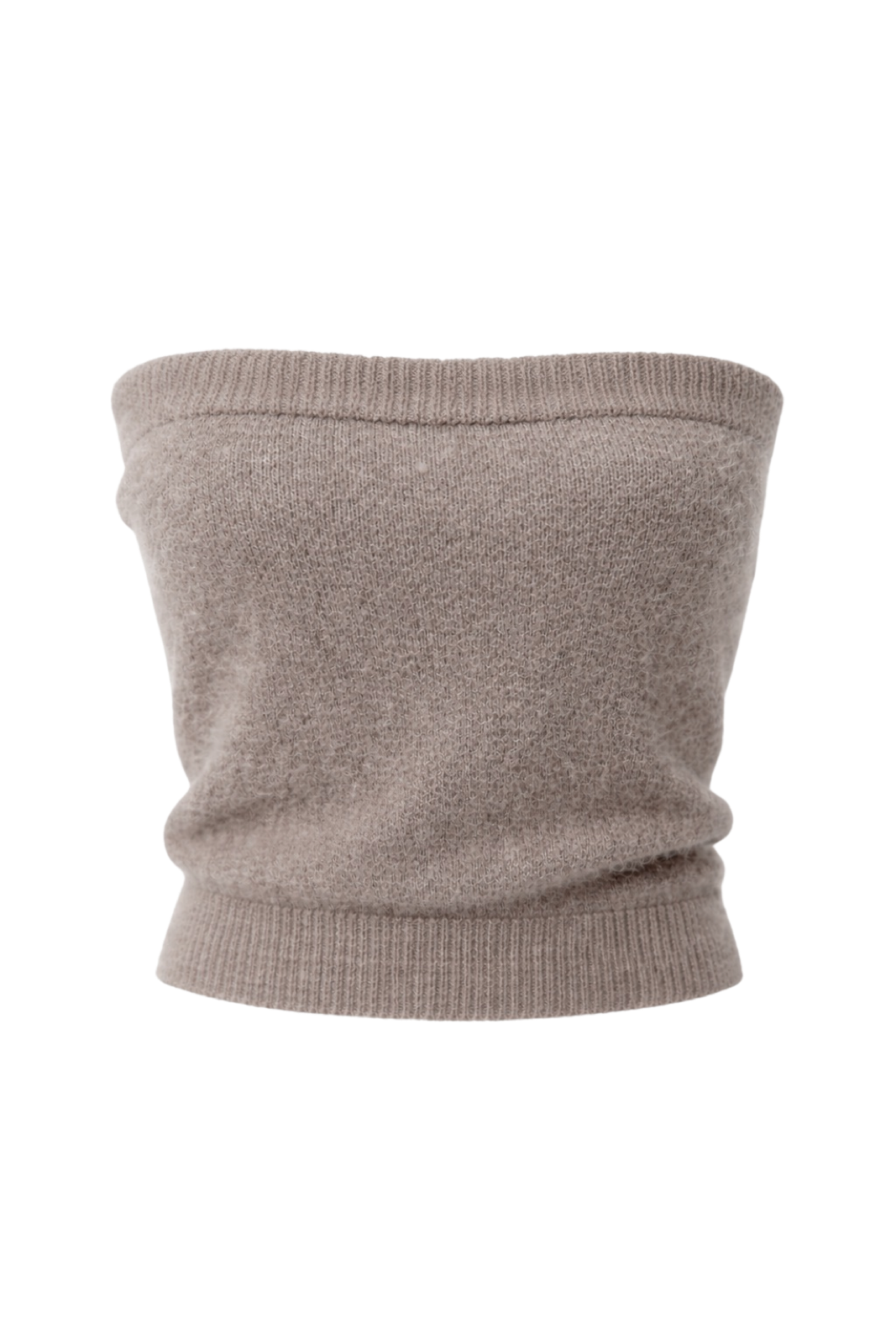 Tessi Bandeau Alpaca Top Light Taupe