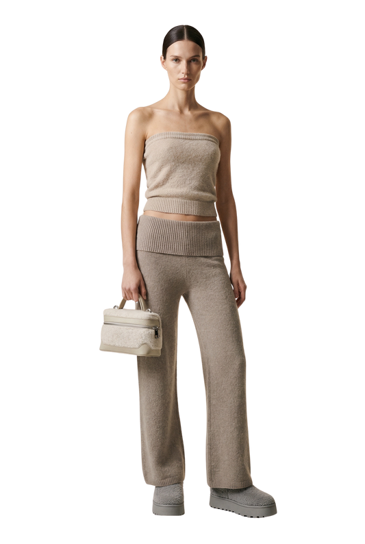 Tessi Bandeau Alpaca Top Beige