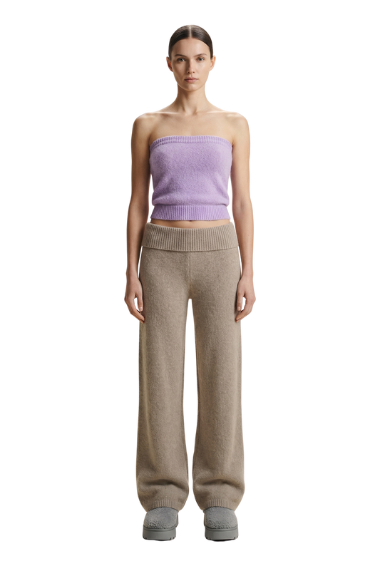 Tessi Bandeau Alpaca Top Lilac