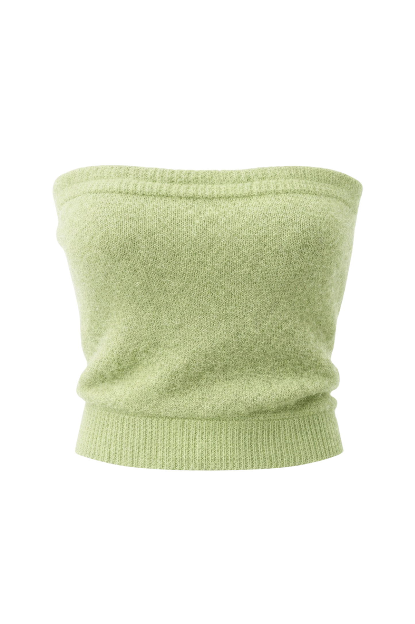 Tessi Bandeau Alpaca Top Tea Green