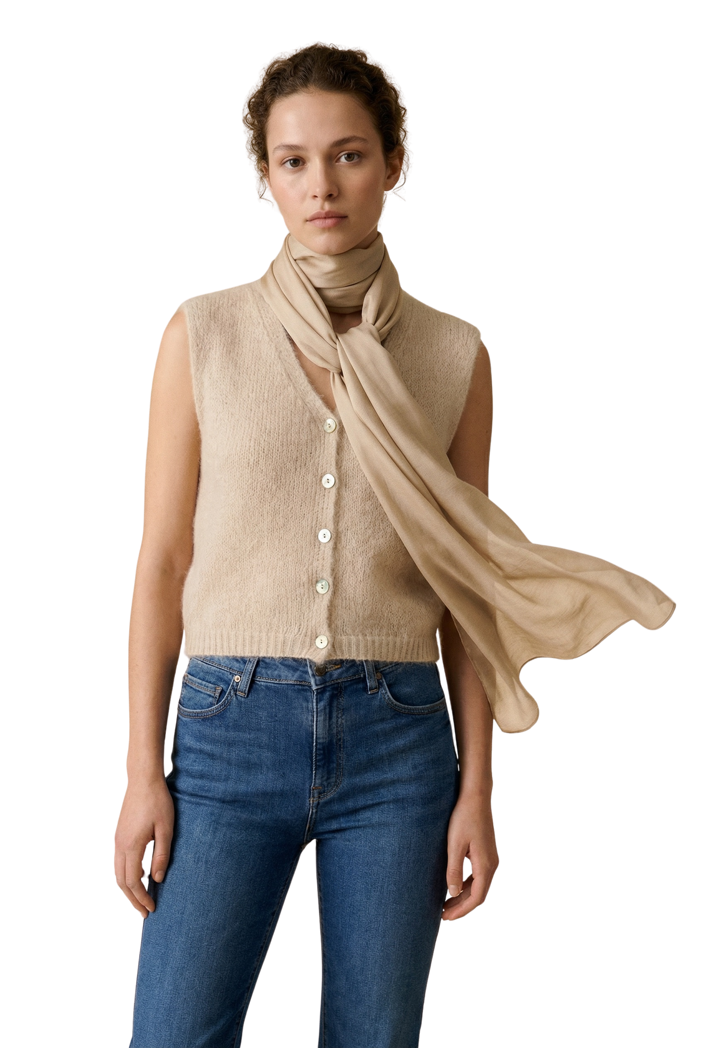 Trina Scarf Almond