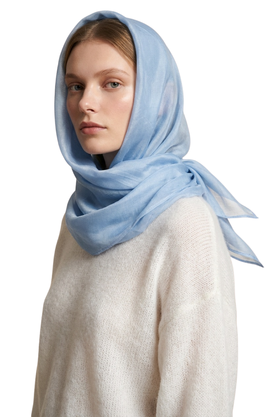 Trina Scarf Light Blue