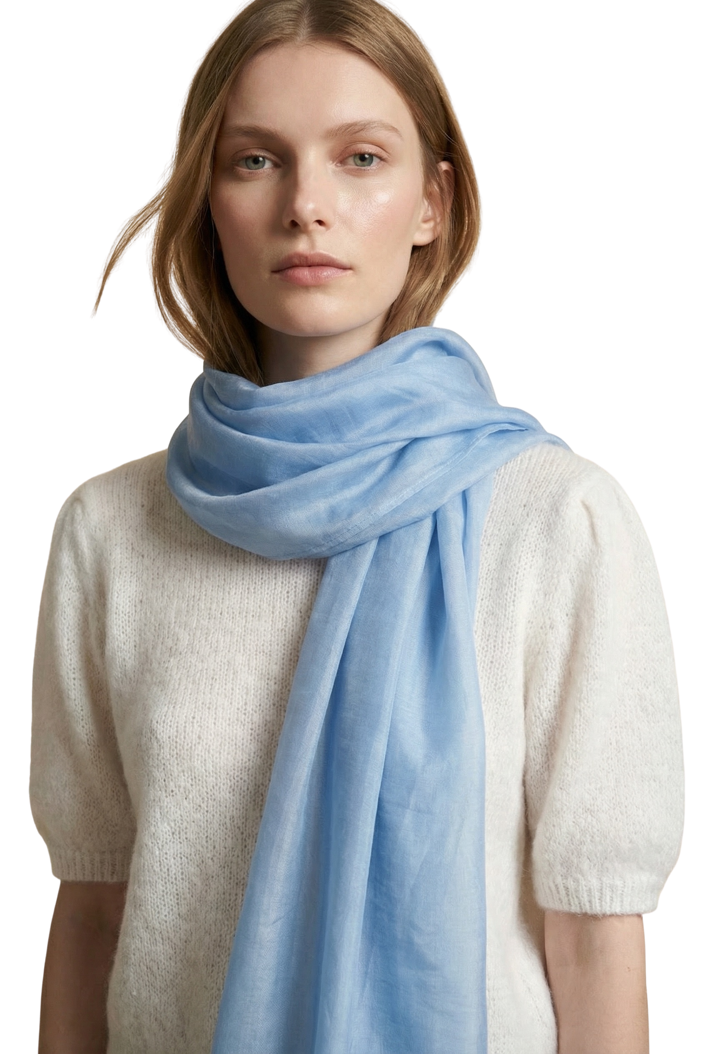 Trina Scarf Light Blue