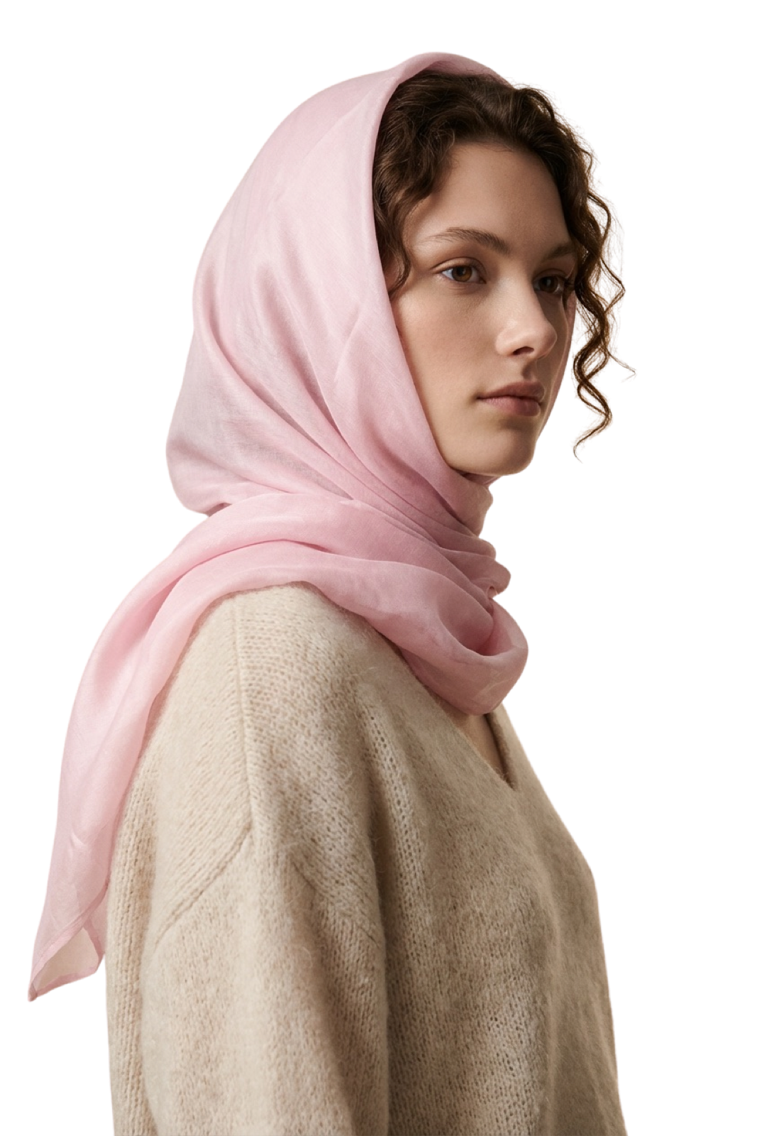 Trina Scarf Light Pink