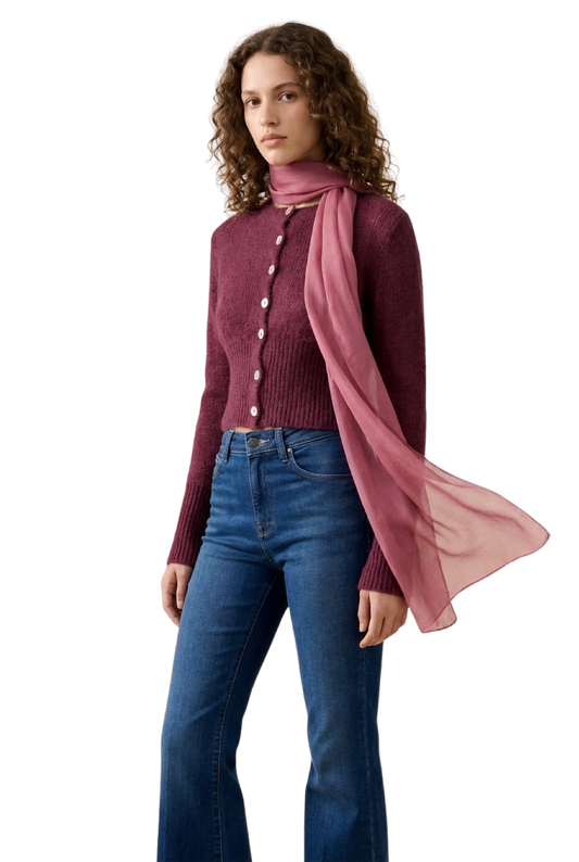 Trina Scarf Red Berries