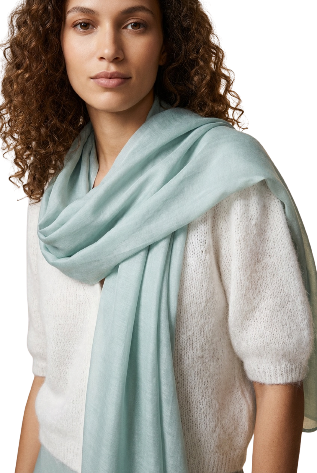 Trina Scarf Seafoam Green