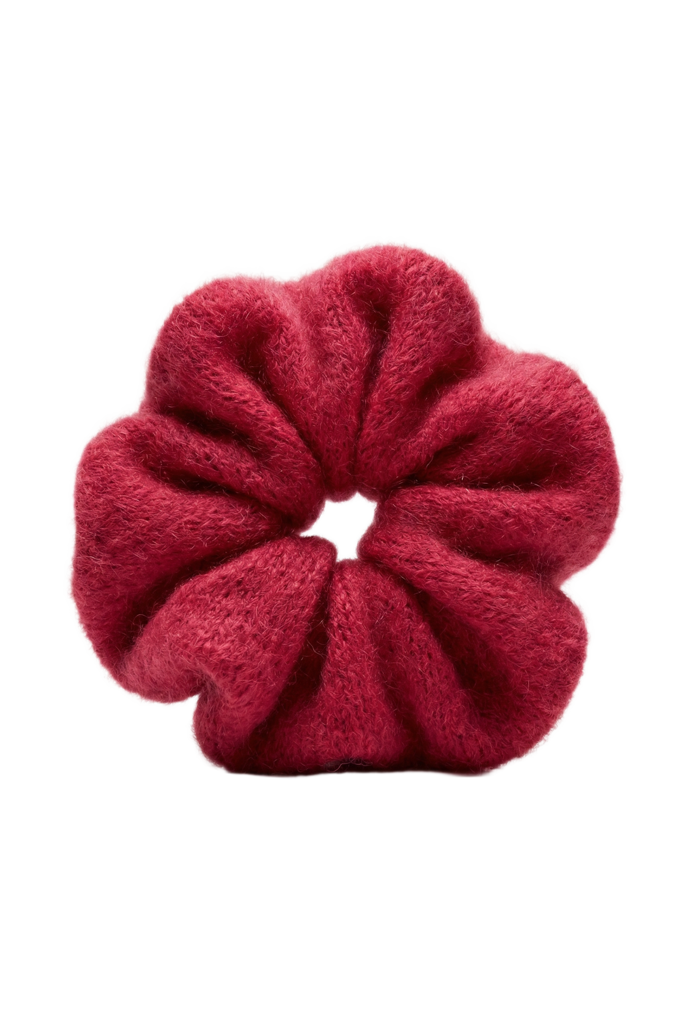 Tullah Knit Scrunchie Cerise