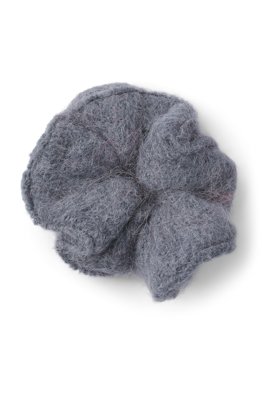Tullah Knit Scrunchie Grey