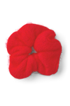 Tullah Knit Scrunchie Lipstick Red