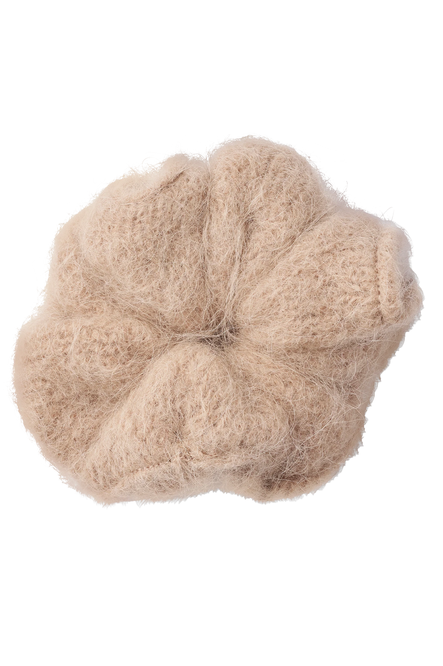 Tullah Knit Scrunchie Medium Brown
