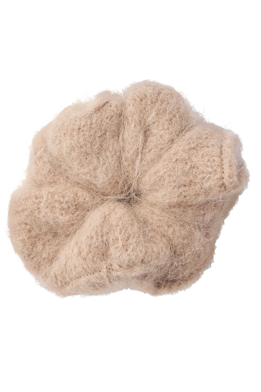 Tullah Knit Scrunchie Medium Brown