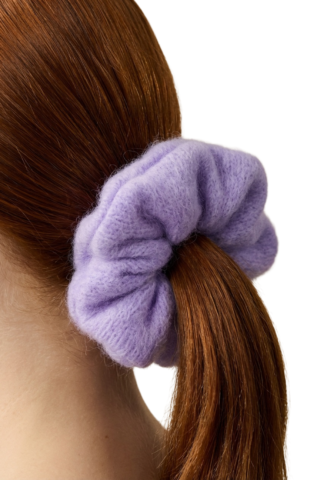 Tullah Knit Scrunchie Lilac