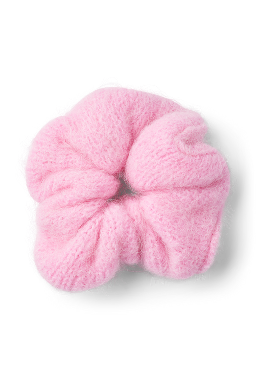 Tullah Knit Scrunchie Soft Berry