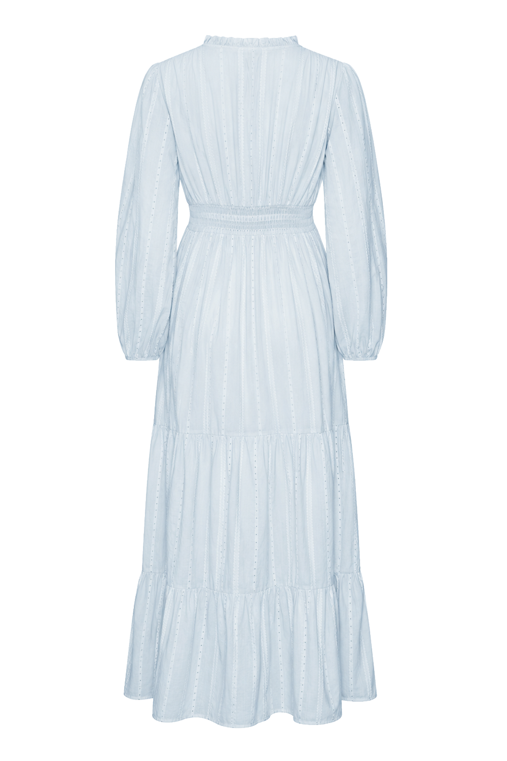 Umi Cotton Long Dress Light Blue
