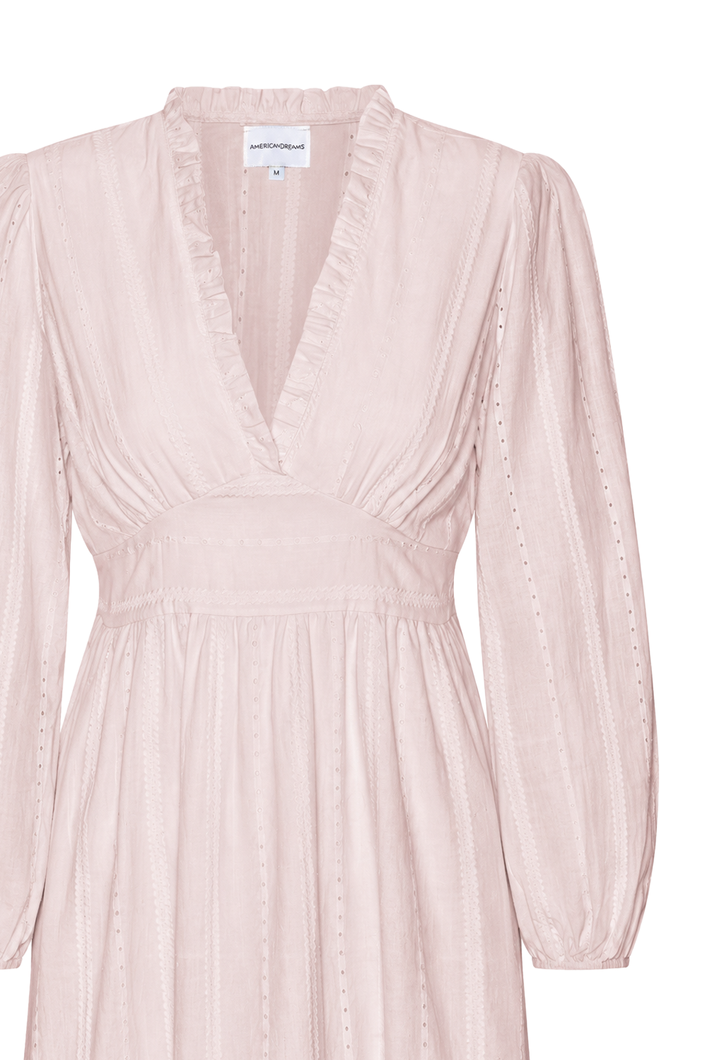 Umi Cotton Long Dress Light Pink