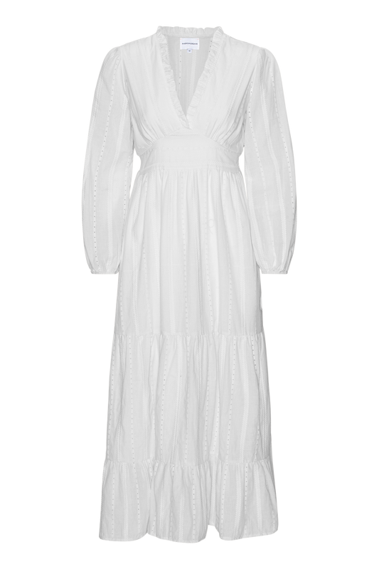 Umi Cotton Long Dress White