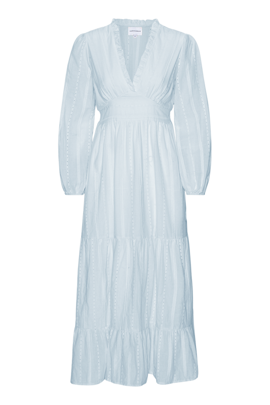 Umi Cotton Long Dress Light Blue