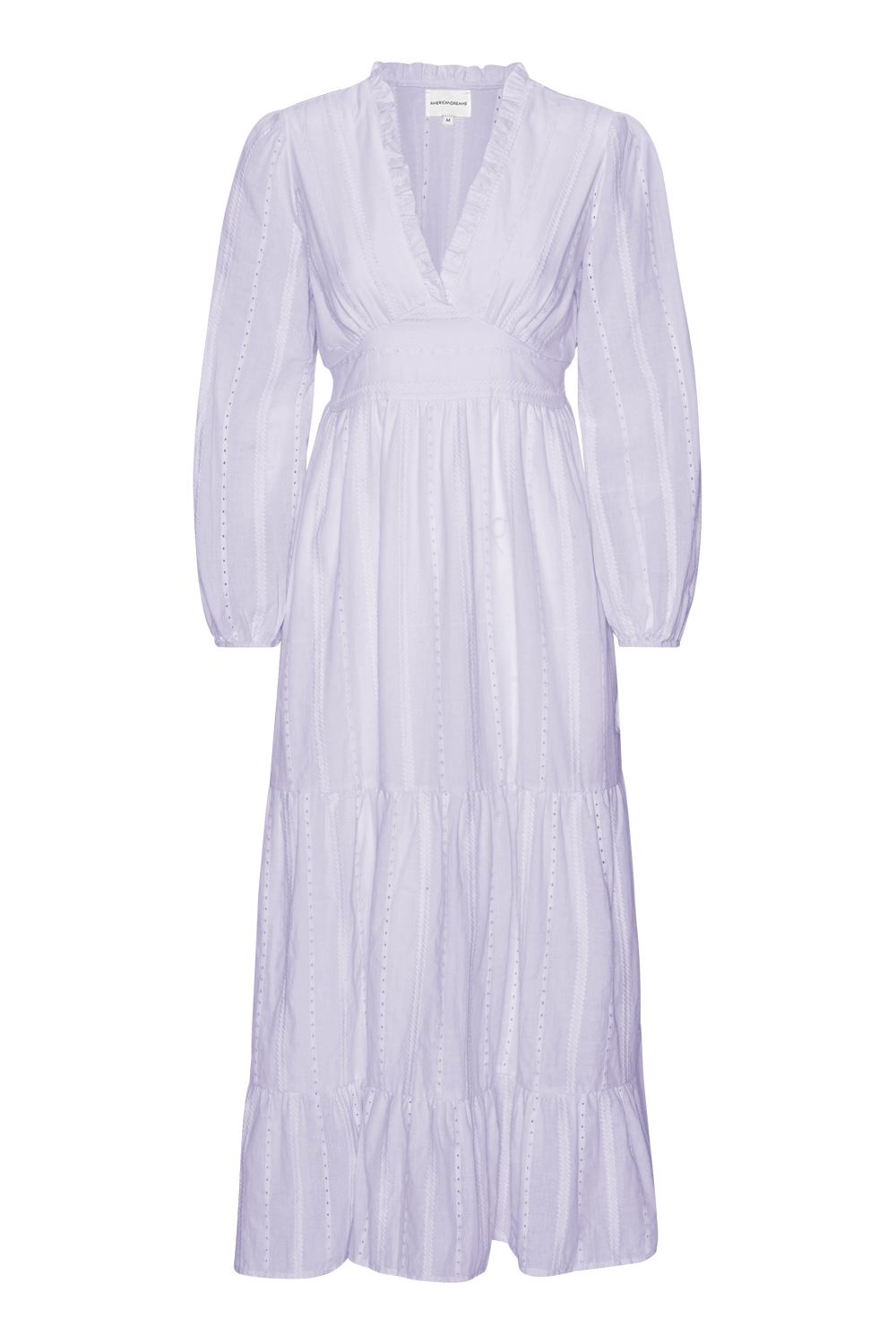 Umi Cotton Long Dress Light Lilac