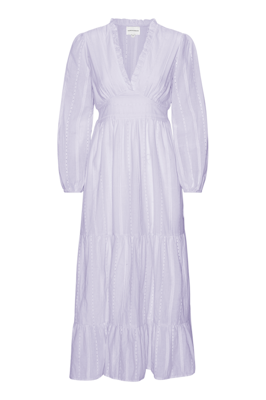 Umi Cotton Long Dress Light Lilac