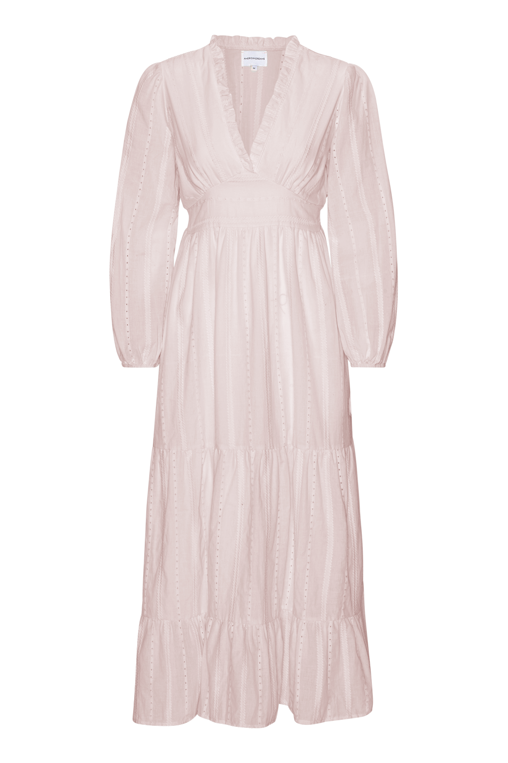 Umi Cotton Long Dress Light Pink