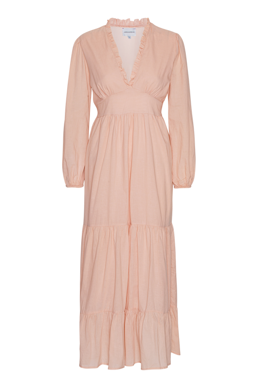 Umi Long Solid Cotton Light Pink