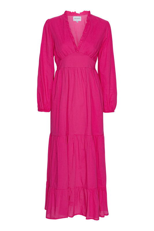Umi Long Solid Cotton Neon Pink