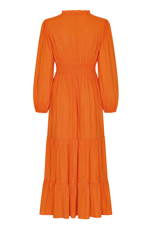 Umi Long Solid Cotton Orange