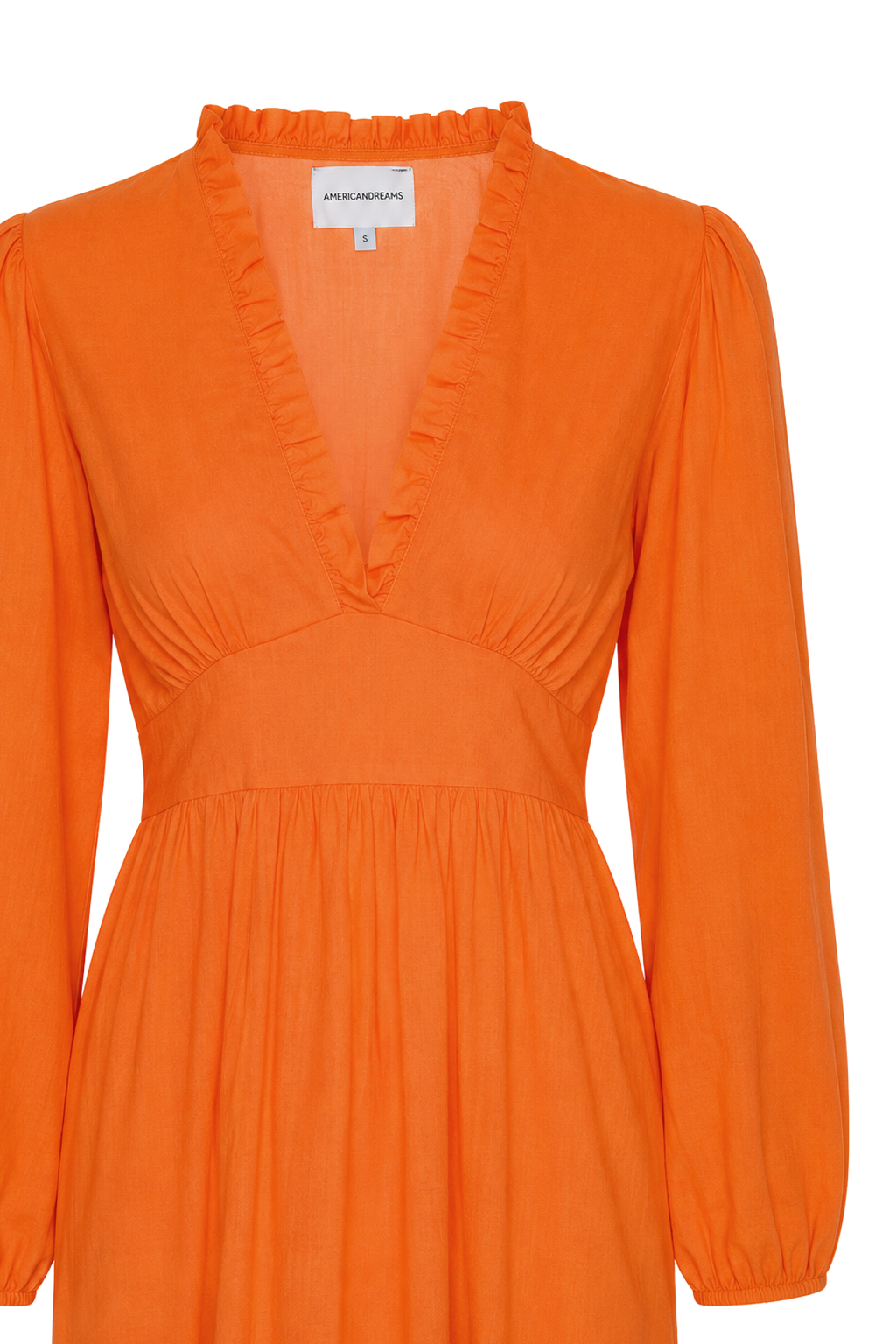 Umi Long Solid Cotton Orange
