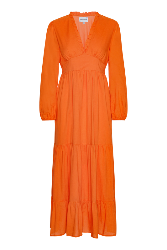 Umi Long Solid Cotton Orange