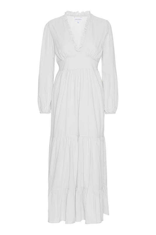 Umi Long Solid Cotton White
