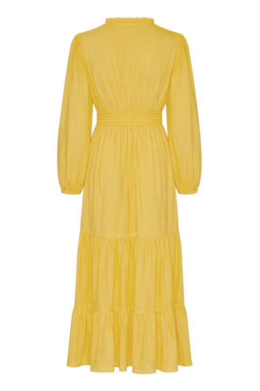 Umi Long Solid Cotton Yellow