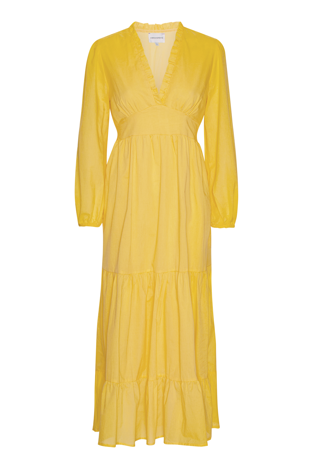Umi Long Solid Cotton Yellow