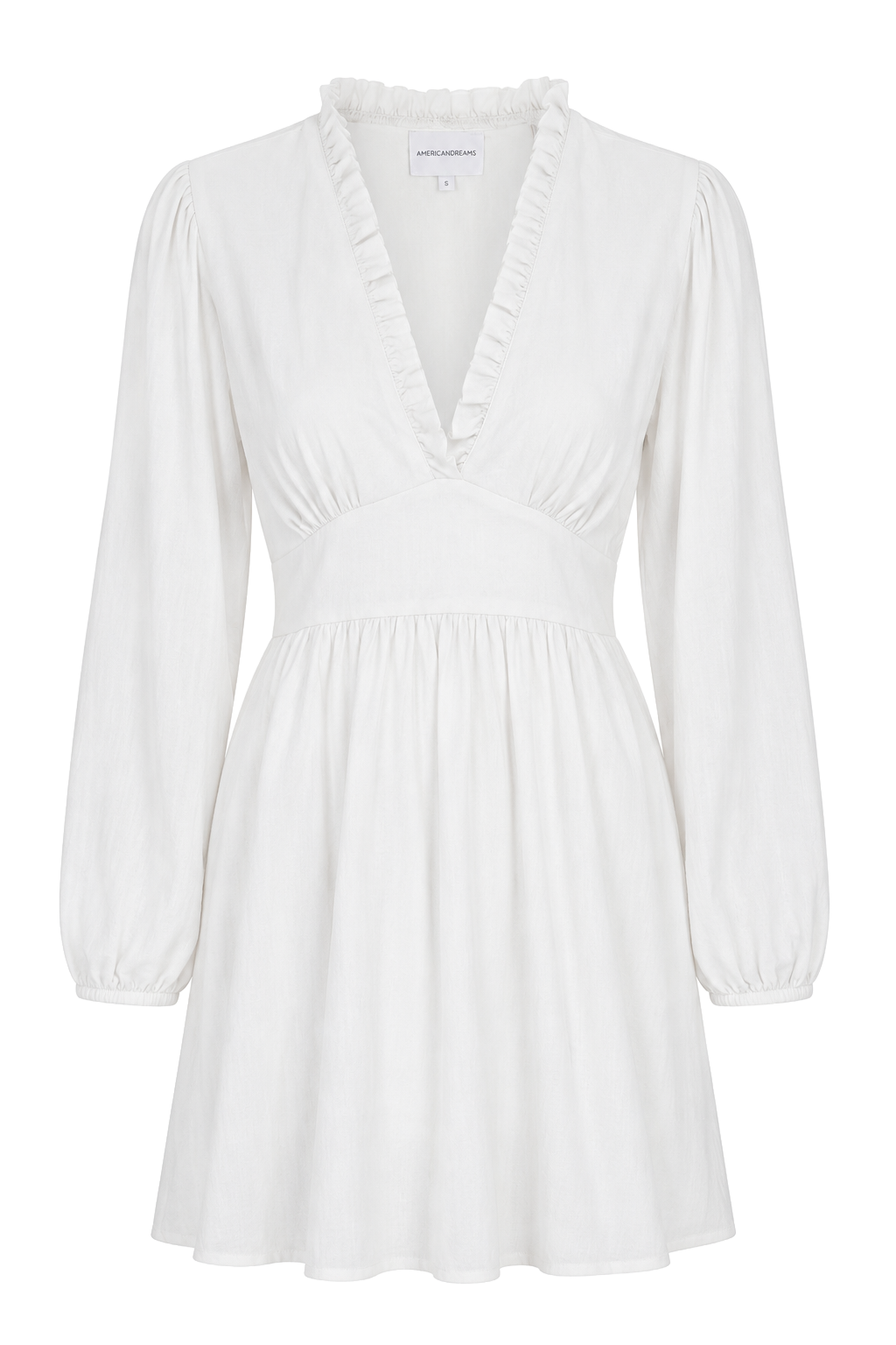 Umi Short Solid Cotton White