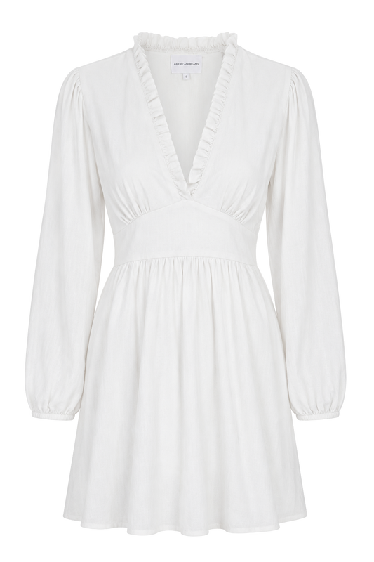 Umi Short Solid Cotton White