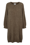 Vittoria Dress Dark Taupe