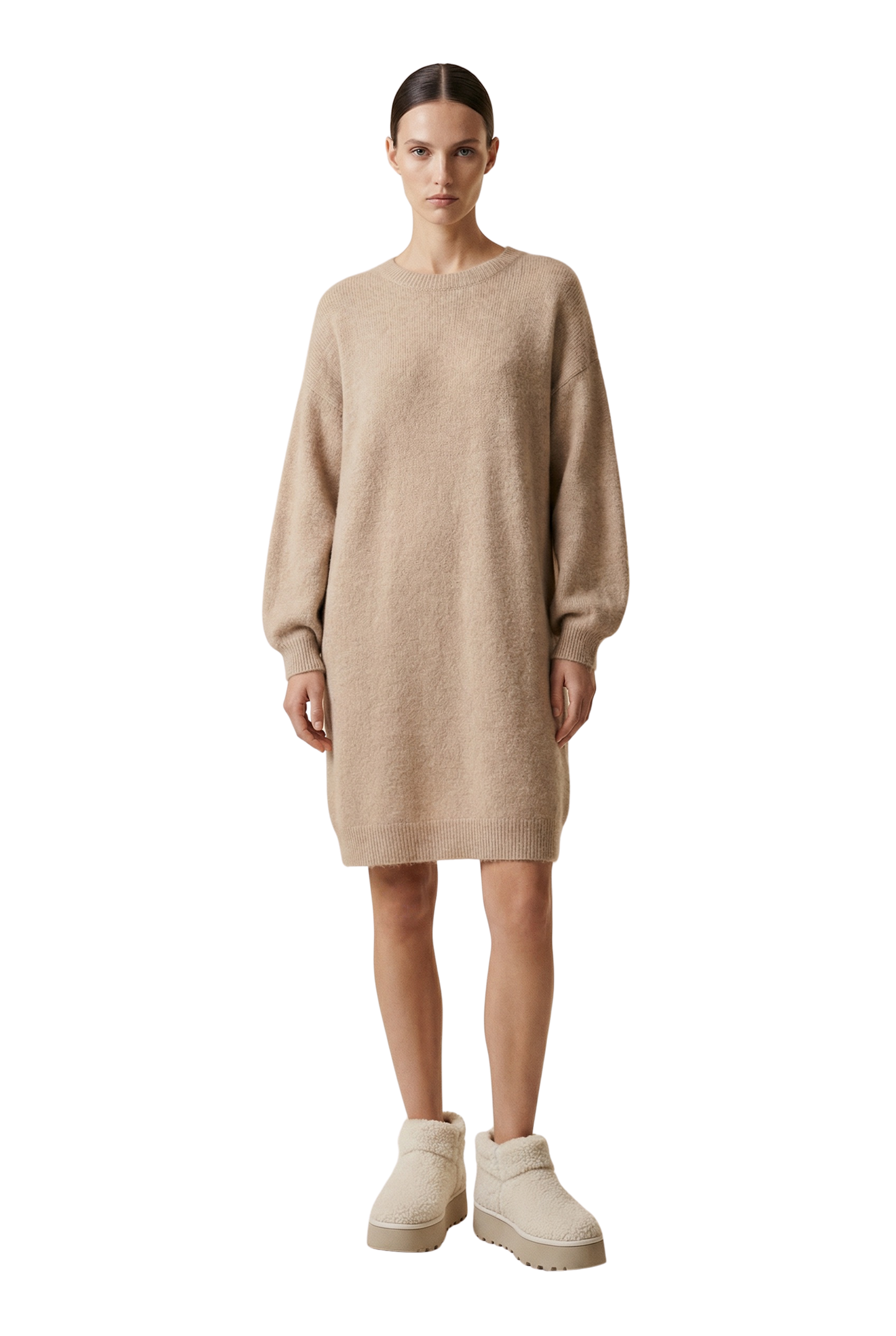 Vittoria Dress Beige